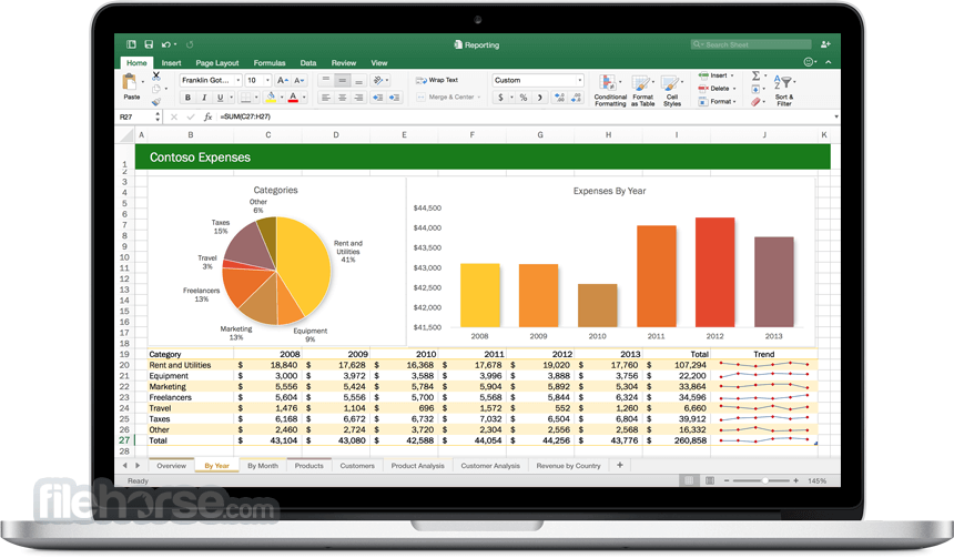 down microsoft excel for mac